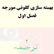 بهینه سازی کلونی مورچه